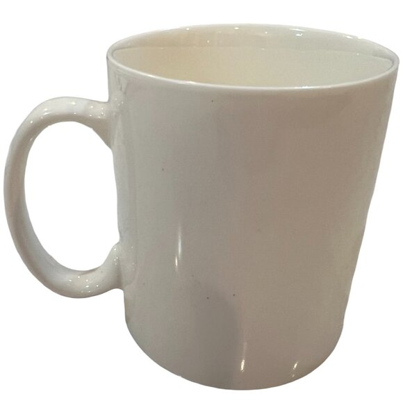 Vintage 90s Sculpted Face Mug , 3D Nose Mug Cup Smirk Funny Whimsical Face 10oz - Picture 4 of 7